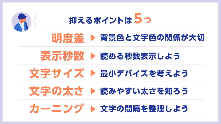 動画講座 見やすいテロップを作る５つのポイント Hu